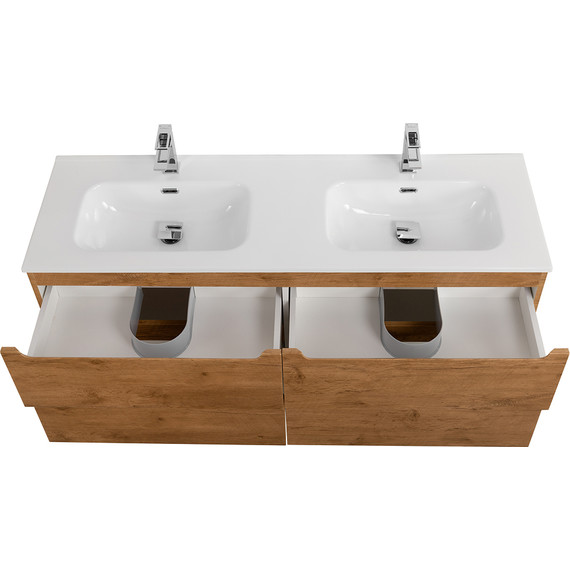 Тумба подвесная с раковиной BelBagno ETNA-1400-4C-SO-2-RN 140 см (раковина BB1400-2-ETL) Rovere Nature, Цвет фасада: Rovere Nature - 9 Тумба подвесная с раковиной BelBagno ETNA-1400-4C-SO-2-RN 140 см (раковина BB1400-2-ETL) Rovere Nature, Цвет фасада: Rovere Nature фото 9