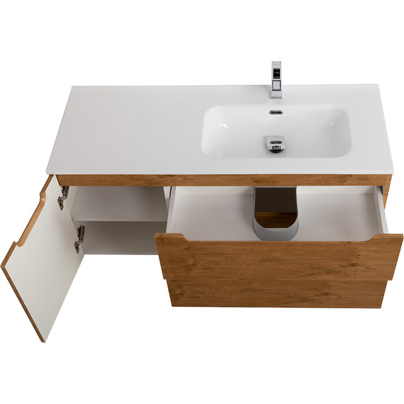 Тумба подвесная с раковиной BelBagno ETNA-1000-2C-1A-SO-RN-R 100 см (раковина BB1000ETL-R) Rovere Nature, Цвет фасада: Rovere Nature - 6 Тумба подвесная с раковиной BelBagno ETNA-1000-2C-1A-SO-RN-R 100 см (раковина BB1000ETL-R) Rovere Nature, Цвет фасада: Rovere Nature фото 6