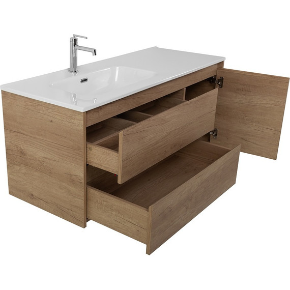 Тумба подвесная с раковиной BelBagno KRAFT-1200-2C-1A-SO-RNN-L 120 см, Rovere Nebrasca Nature - 10 Тумба подвесная с раковиной BelBagno KRAFT-1200-2C-1A-SO-RNN-L 120 см, Rovere Nebrasca Nature фото 10