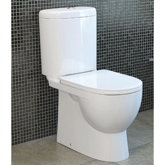 Унитаз-компакт Sanita Luxe Art Luxe WC.CC/Art/2-DM/WHT.G/S1 с крышкой микролифт фото 