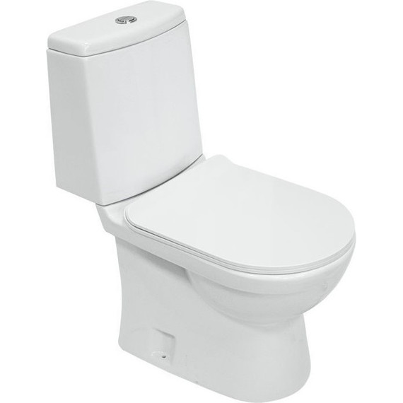 Унитаз-компакт Sanita Luxe Next Slim NXTSLCC01150622 с крышкой микролифт фото 