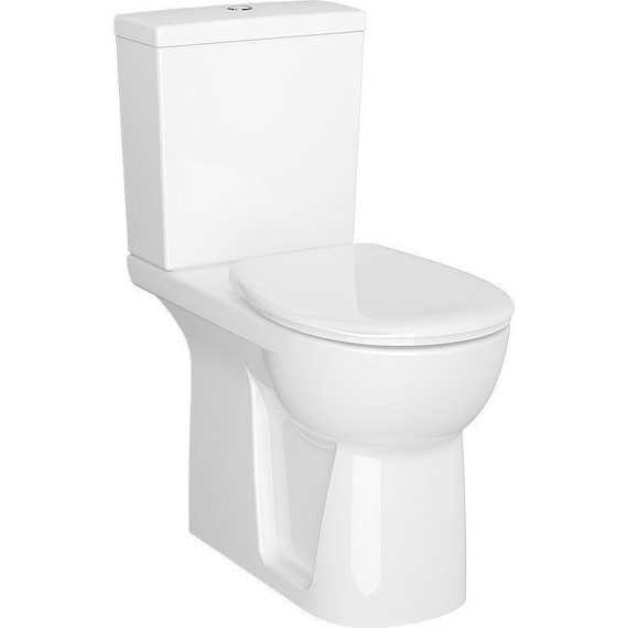 Унитаз-компакт Vitra Special Needs Conforma 9832B003-7204 для людей с ограниченными возможностями, с крышкой дюропласт фото 