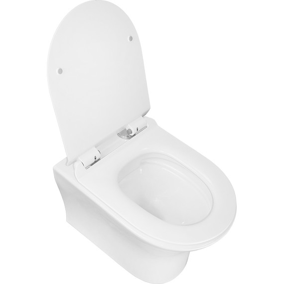 Инсталляция с подвесным унитазом комплект: Loranto 4501 с подвесным унитазом Azario Round AZ-2617E сиденье микролифт фото 6