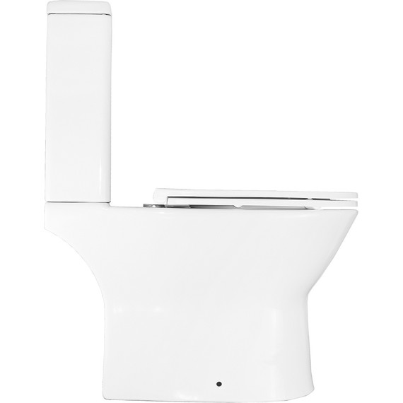 Унитаз-компакт безободковый Azario Dante AZ-93589 с крышкой микролифт - 12 Унитаз-компакт безободковый Azario Dante AZ-93589 с крышкой микролифт фото 12