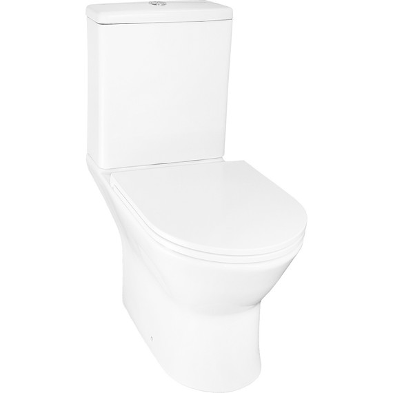 Унитаз-компакт безободковый Azario Dante AZ-93589 с крышкой микролифт - 3 Унитаз-компакт безободковый Azario Dante AZ-93589 с крышкой микролифт фото 3