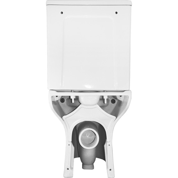 Унитаз-компакт безободковый Azario Kano 93590 с крышкой микролифт фото 14