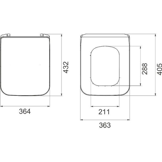 Сиденье с крышкой для унитаза Boheme Mirage микролифт 968-W - 2 Сиденье с крышкой для унитаза Boheme Mirage микролифт 968-W фото 2