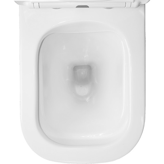 Унитаз-компакт безободковый Azario Velise AZ-1222A с крышкой микролифт фото 8