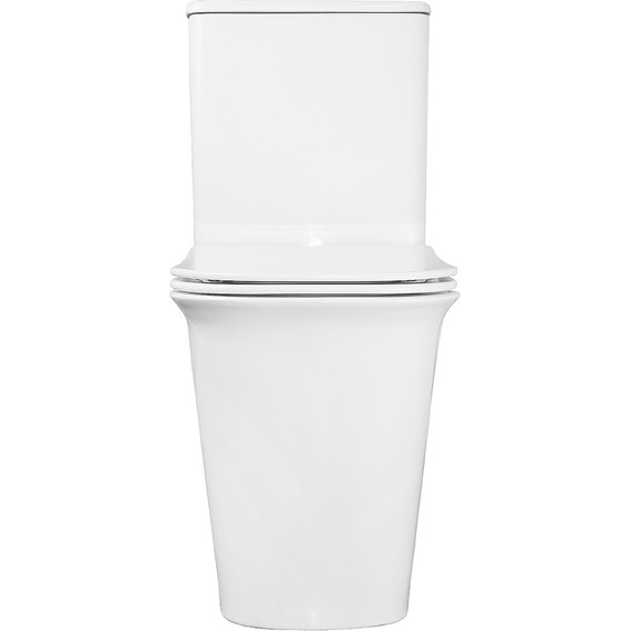 Унитаз-компакт безободковый Azario Velise AZ-1222A с крышкой микролифт фото 10