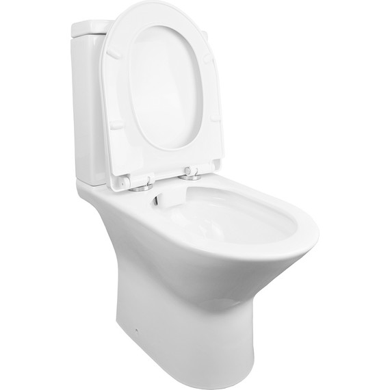 Унитаз-компакт Azario Fretta AZ-1223 с крышкой микролифт - 4 Унитаз-компакт Azario Fretta AZ-1223 с крышкой микролифт фото 4