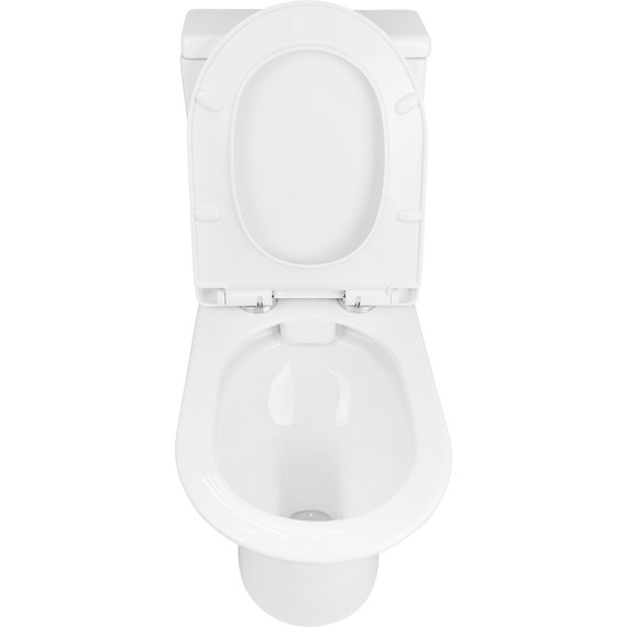 Унитаз-компакт Azario Fretta AZ-1223 с крышкой микролифт - 5 Унитаз-компакт Azario Fretta AZ-1223 с крышкой микролифт фото 5