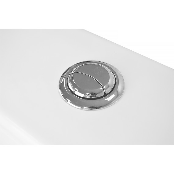 Унитаз-компакт безободковый Azario Quadro AZ-2175 UQ1 с крышкой микролифт, белый (Система смыва торнадо) фото 8