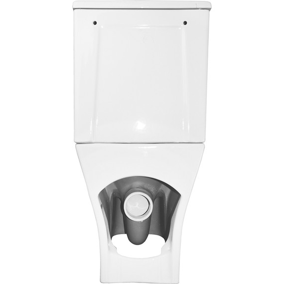 Унитаз-компакт безободковый Azario Blaise AZ-55-1 с крышкой микролифт фото 14