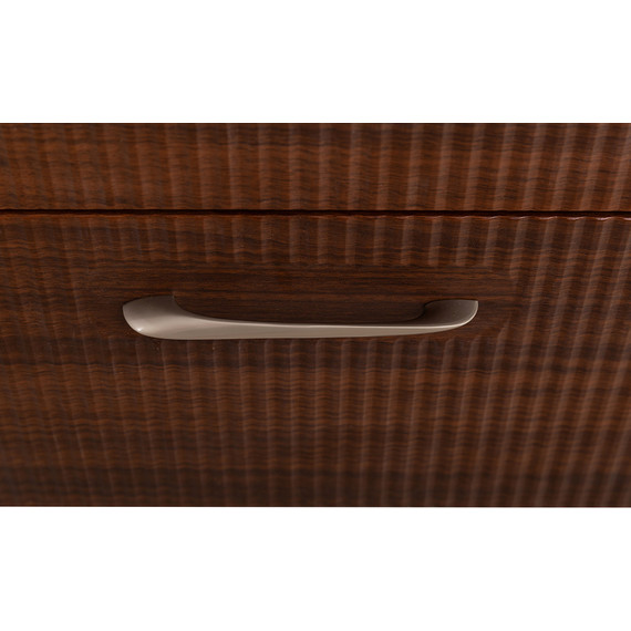 Тумба подвесная с раковиной BelBagno DUE-600-2C-SO-NOCE-P 60 см (2 ручки сатин) Noce, Цвет фасада: Noce фото 8