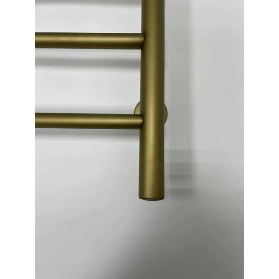 Полотенцесушитель электрический Grois Laura GR-132 L П8 500x800 мм, бронза фото 5