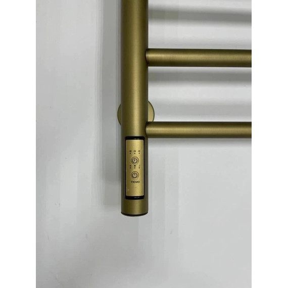 Полотенцесушитель электрический Grois Laura GR-132 L П8 500x800 мм, бронза фото 6