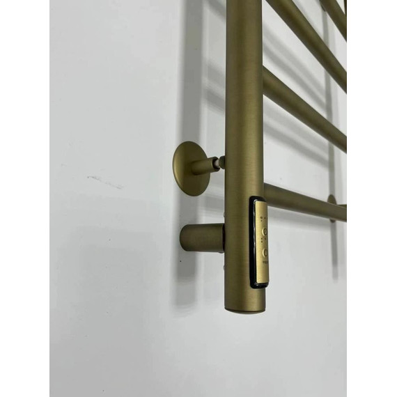 Полотенцесушитель электрический Grois Laura GR-132 L П8 500x800 мм, бронза фото 7