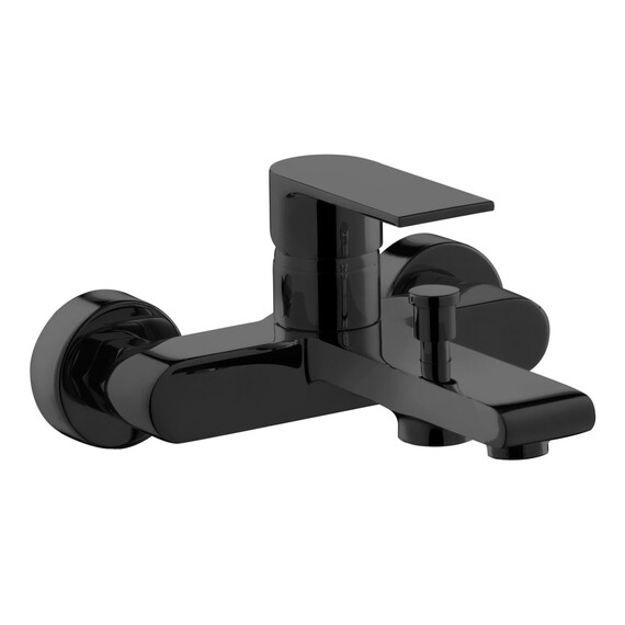 Смеситель для ванны Azario Delano AZ-158405124, чёрный, Цвет производителя: чёрный фото 