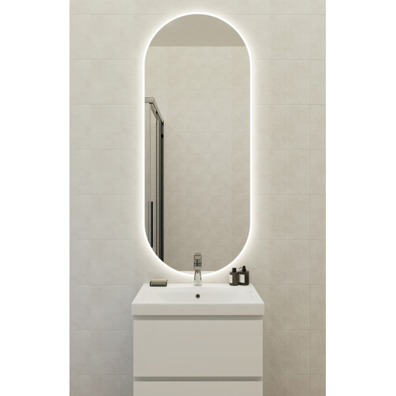 Зеркало Cersanit Eclipse Fusion 60 см A64816 - 2 Зеркало Cersanit Eclipse Fusion 60 см A64816 фото 2