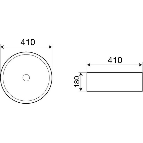 Раковина-чаша Azario 41 см AZ-3272-MB, черный матовый - 4 Раковина-чаша Azario 41 см AZ-3272-MB, черный матовый фото 4