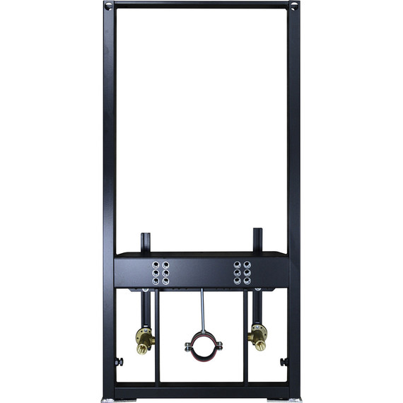 Инсталляция с подвесным биде Azario Grado AZ-8040-1001/F-0053-0025+AZ-0046-BN SP, чёрный матовый фото 3