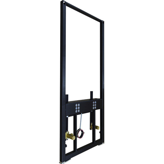 Инсталляция с подвесным биде Azario Grado AZ-8040-1001/F-0053-0025+AZ-0046-BN SP, чёрный матовый фото 4