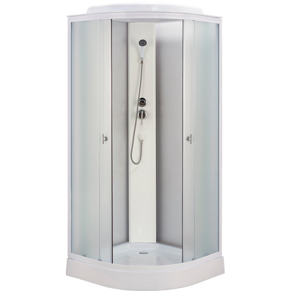Душевая кабина Loranto 900х900 см CS-981ТМ/W, белый/матовое фото 