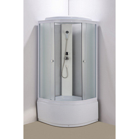 Душевая кабина Loranto 90х90 см CS-986ТМ/W, белый/матовое фото 2