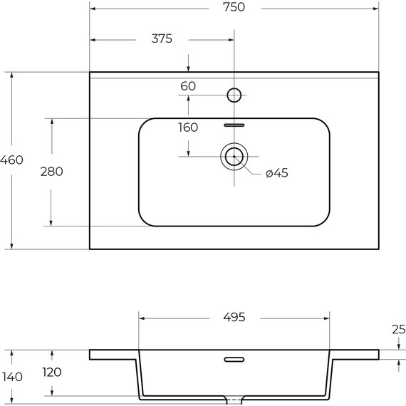 Тумба универсальная с раковиной Cezares 55330 75 см, Verde opaco - 3 Тумба универсальная с раковиной Cezares 55330 75 см, Verde opaco фото 3