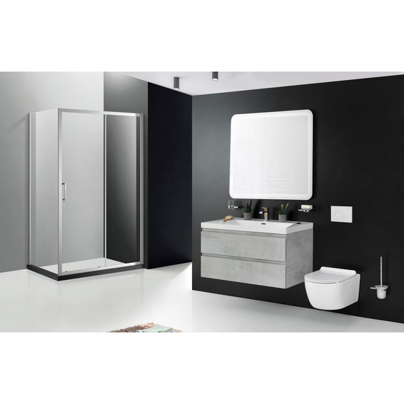 Тумба подвесная с раковиной Cezares MOLVENO-90-2C-SO-BET 90 см, Beton - 9 Тумба подвесная с раковиной Cezares MOLVENO-90-2C-SO-BET 90 см, Beton фото 9