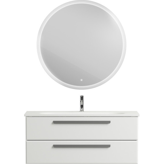 Тумба подвесная с раковиной Cezares ECO-1200-2C-SO-BO 120 см, Bianco Opaco - 15 Тумба подвесная с раковиной Cezares ECO-1200-2C-SO-BO 120 см, Bianco Opaco фото 15