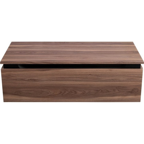 Тумба дополнительная Cezares SLIDER-1000-1C-PI-NA-P 100 см, орех дымчатый фото 2