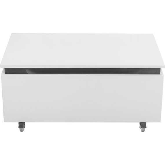 Тумба дополнительная Cezares SLIDER-800-1C-PI-BO 80 см, Bianco Opaco фото 2