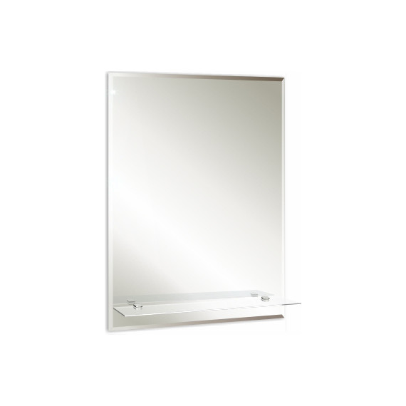 Зеркало Loranto Модерн Люкс 49 см 00000000339, с полкой фото 2