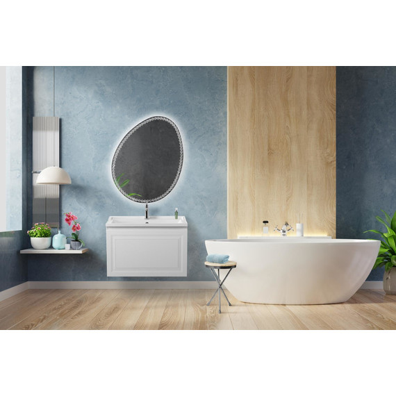 Тумба подвесная с раковиной Cezares GIUBILEO-N-80-1C-SO-FS-P 80 см, ясень брашированный - 12 Тумба подвесная с раковиной Cezares GIUBILEO-N-80-1C-SO-FS-P 80 см, ясень брашированный фото 12