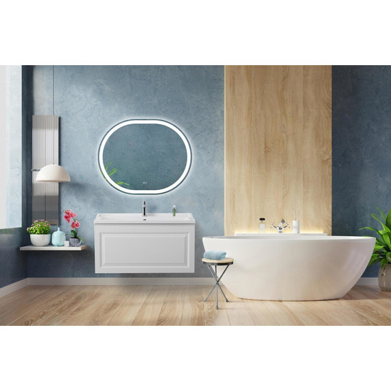 Тумба подвесная с раковиной Cezares GIUBILEO-N-100-1C-SO-FS-P 100 см, ясень брашированный - 12 Тумба подвесная с раковиной Cezares GIUBILEO-N-100-1C-SO-FS-P 100 см, ясень брашированный фото 12