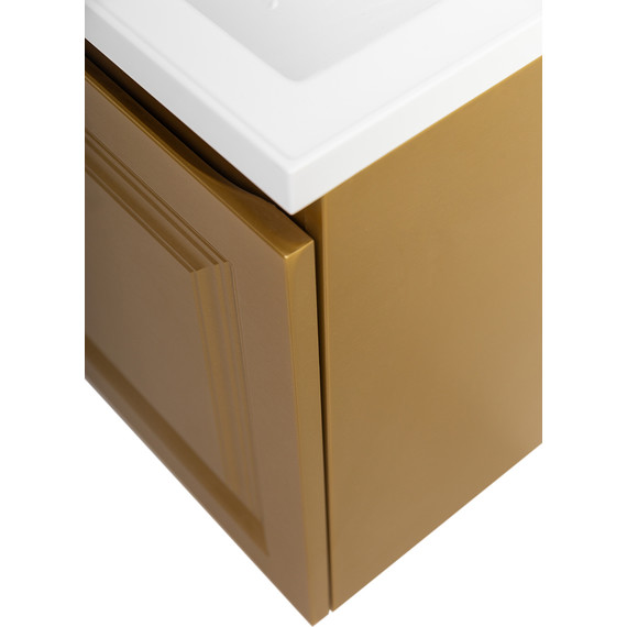 Тумба подвесная с раковиной Cezares GIUBILEO-N-100-1C-SO-BORO-P 100 см, брашированное золото - 7 Тумба подвесная с раковиной Cezares GIUBILEO-N-100-1C-SO-BORO-P 100 см, брашированное золото фото 7