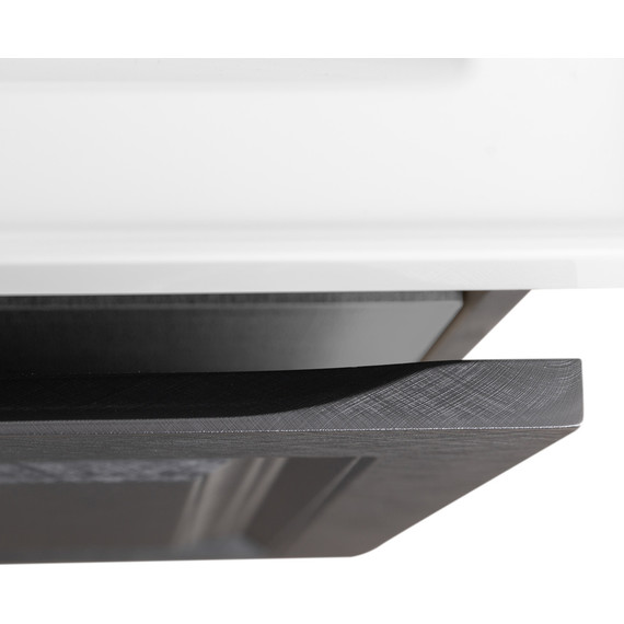 Тумба подвесная с раковиной Cezares GIUBILEO-N-100-1C-SO-TIT-P 100 см, титан фото 9