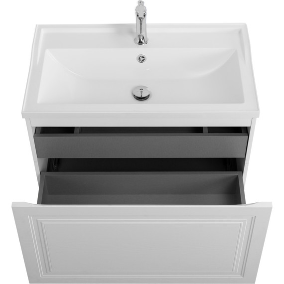 Тумба подвесная с раковиной Cezares GIUBILEO-N-80-1C-SO-FS-P 80 см, ясень брашированный - 6 Тумба подвесная с раковиной Cezares GIUBILEO-N-80-1C-SO-FS-P 80 см, ясень брашированный фото 6