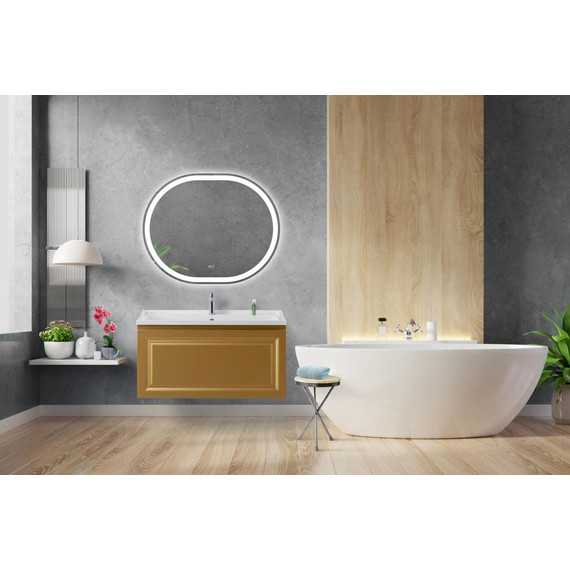 Тумба подвесная с раковиной Cezares GIUBILEO-N-100-1C-SO-BORO-P 100 см, брашированное золото - 12 Тумба подвесная с раковиной Cezares GIUBILEO-N-100-1C-SO-BORO-P 100 см, брашированное золото фото 12