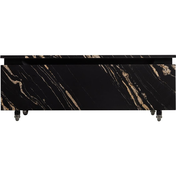 Тумба дополнительная Cezares SLIDER-1000-1C-PI-NF-P 100 см, чёрный фьюжн фото 2