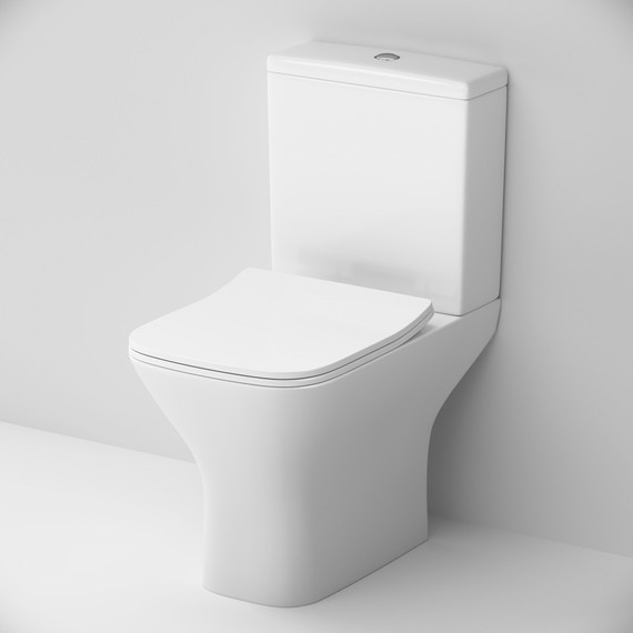 Унитаз-компакт безободковый Am.Pm Gem C908601SC с сиденьем микролифт - 5 Унитаз-компакт безободковый Am.Pm Gem C908601SC с сиденьем микролифт фото 5