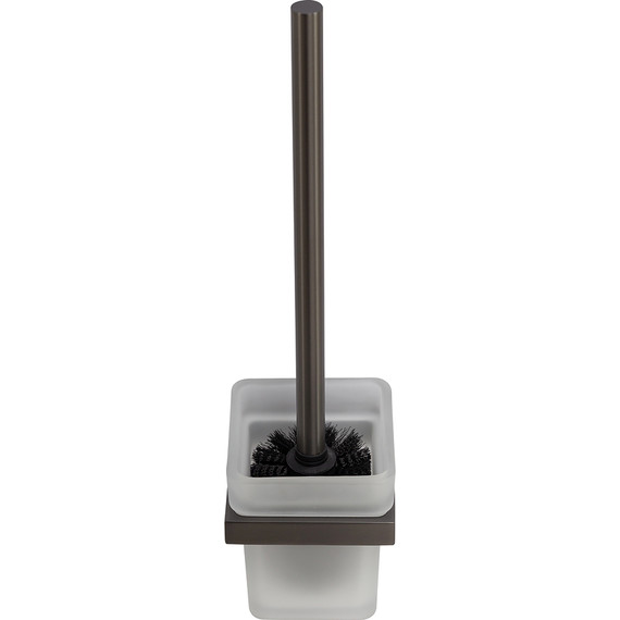 Ёршик для унитаза Cezares Slider SLIDER-TBS-V-GM, цвет оружейная сталь - 2 Ёршик для унитаза Cezares Slider SLIDER-TBS-V-GM, цвет оружейная сталь фото 2