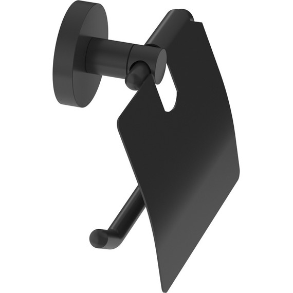 Держатель для туалетной бумаги Cezares Relax RELAX-PH-NOP, цвет чёрный матовый - 2 Держатель для туалетной бумаги Cezares Relax RELAX-PH-NOP, цвет чёрный матовый фото 2