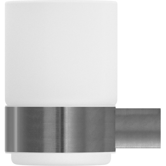 Стакан для зубных щеток Cezares Stylus STYLUS-TUMS-IN, цвет сатин - 2 Стакан для зубных щеток Cezares Stylus STYLUS-TUMS-IN, цвет сатин фото 2