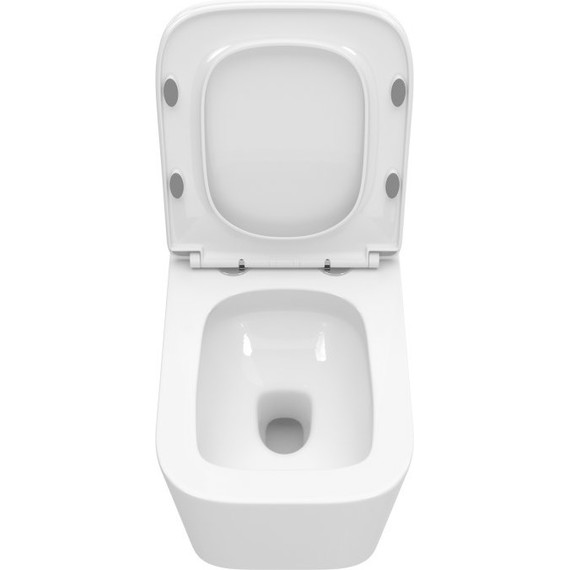 Унитаз подвесной безободковый BelBagno Due-Tor BB5171CH-TOR/SC (Система смыва торнадо) с крышкой микролифт - 9 Унитаз подвесной безободковый BelBagno Due-Tor BB5171CH-TOR/SC (Система смыва торнадо) с крышкой микролифт фото 9