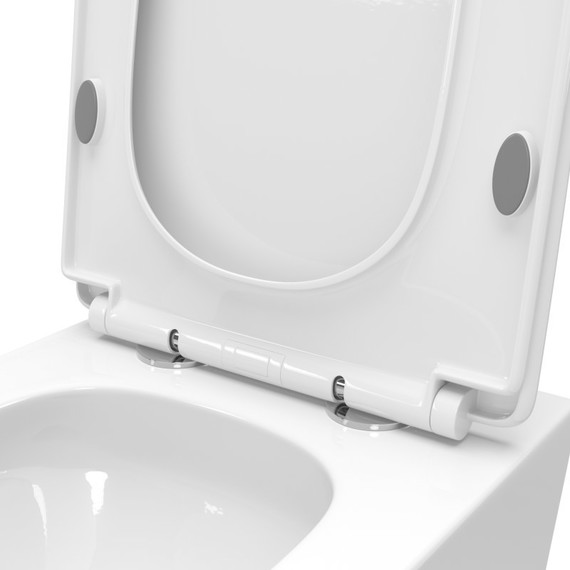 Унитаз подвесной безободковый BelBagno Due-Tor BB5171CH-TOR/SC (Система смыва торнадо) с крышкой микролифт - 13 Унитаз подвесной безободковый BelBagno Due-Tor BB5171CH-TOR/SC (Система смыва торнадо) с крышкой микролифт фото 13