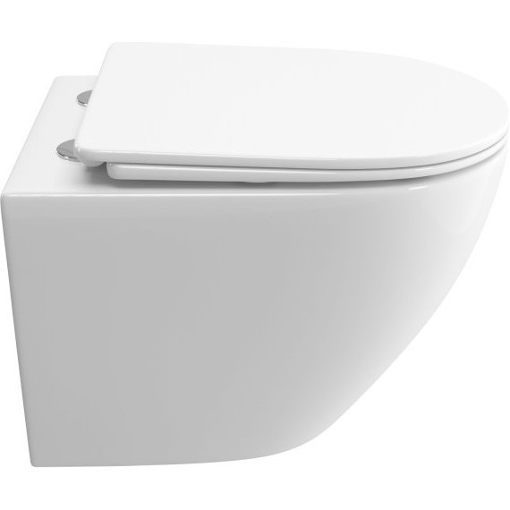 Унитаз подвесной безободковый BelBagno Uno-Tor BB5177CH-TOR/SC (Система смыва торнадо) с крышкой микролифт - 7 Унитаз подвесной безободковый BelBagno Uno-Tor BB5177CH-TOR/SC (Система смыва торнадо) с крышкой микролифт фото 7