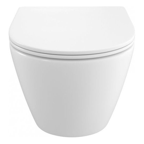 Унитаз подвесной безободковый BelBagno Uno-Tor BB5177CH-TOR/SC (Система смыва торнадо) с крышкой микролифт - 8 Унитаз подвесной безободковый BelBagno Uno-Tor BB5177CH-TOR/SC (Система смыва торнадо) с крышкой микролифт фото 8