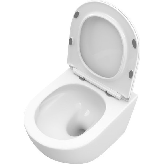 Унитаз подвесной безободковый BelBagno Uno-Tor BB5177CH-TOR/SC (Система смыва торнадо) с крышкой микролифт - 11 Унитаз подвесной безободковый BelBagno Uno-Tor BB5177CH-TOR/SC (Система смыва торнадо) с крышкой микролифт фото 11